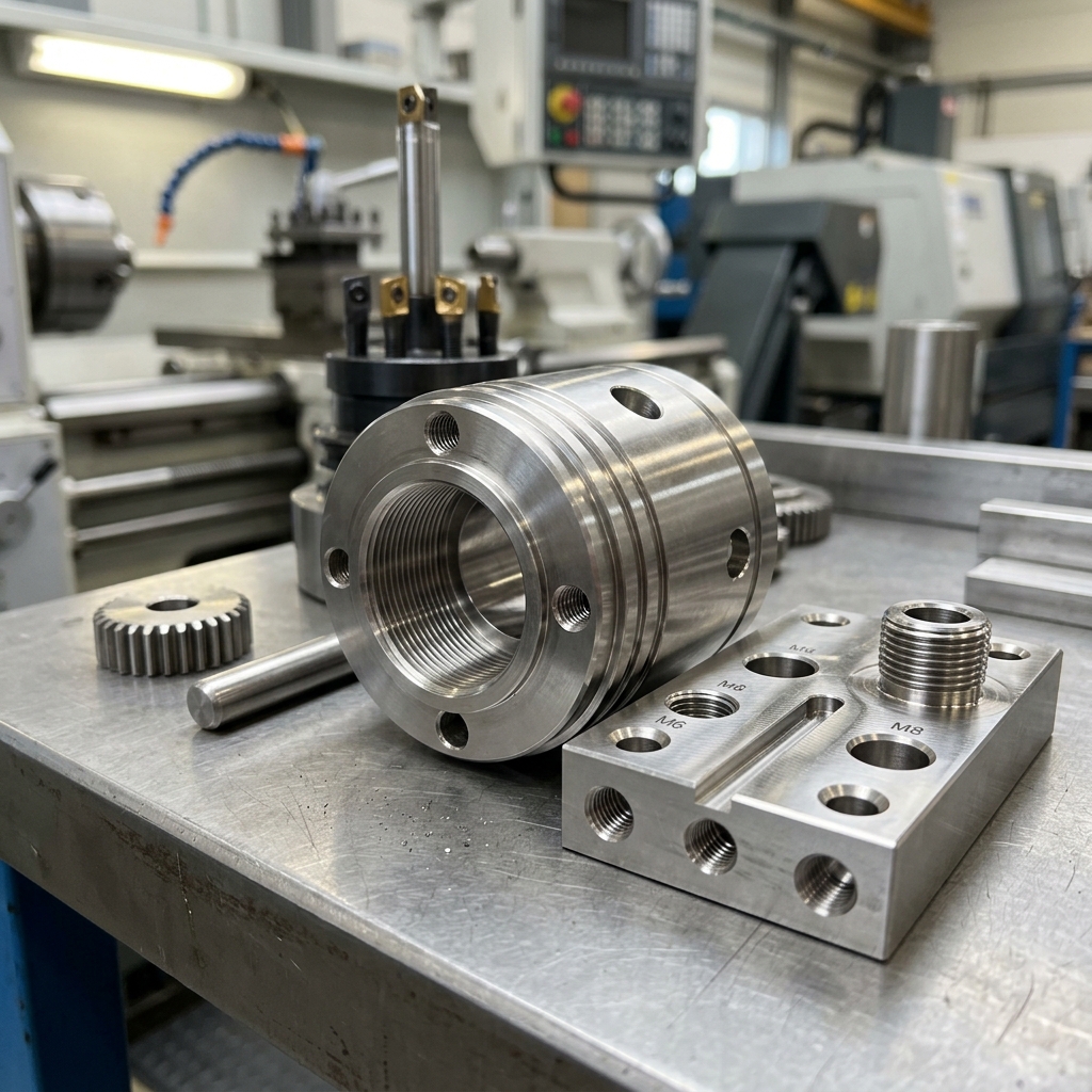 Quy trình gia công CNC tại Huynh Nghiep